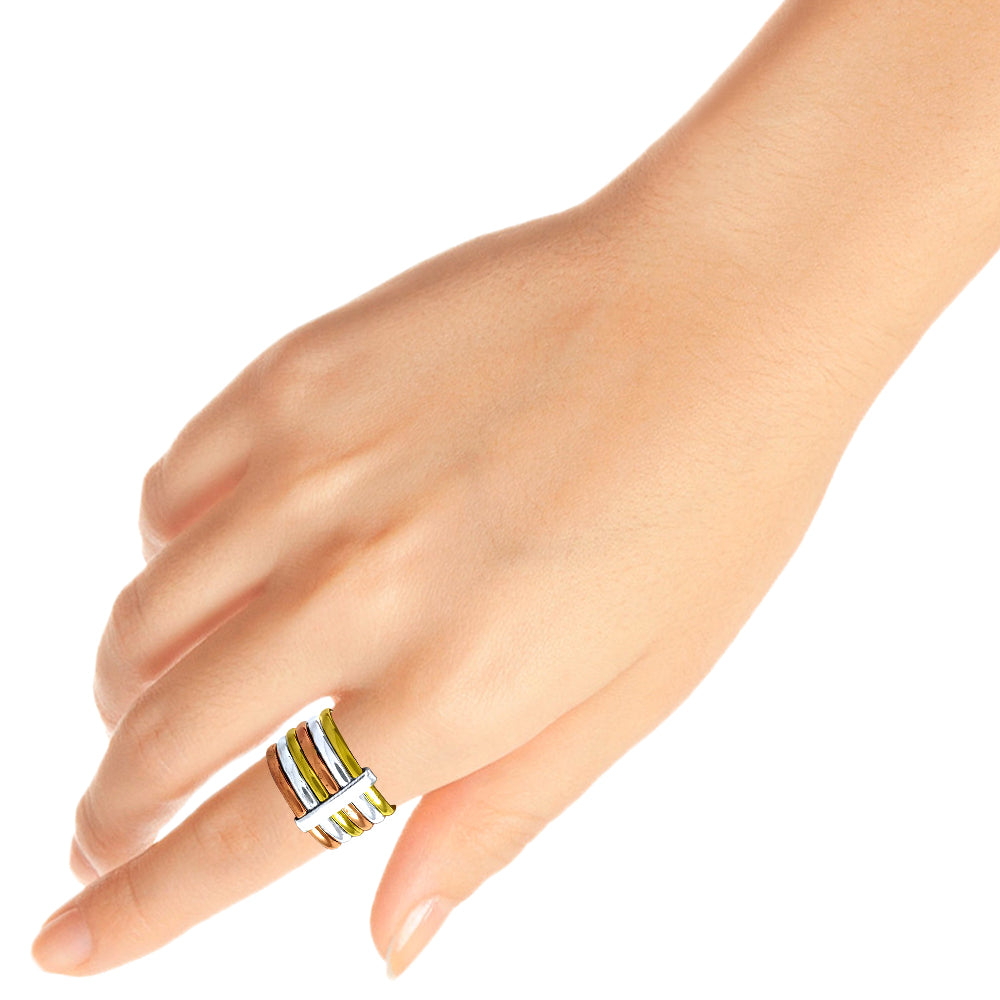 Authentic Vintage 925 Silver Handmade Ring Boho Style Band