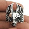 925 Solid Sterling Silver Horror Giant Ring