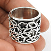 Statement Band Ring 925 Solid Sterling Silver Handmade Jewelry