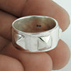 Handmade Indian Solid 925 Sterling Silver Band Ring