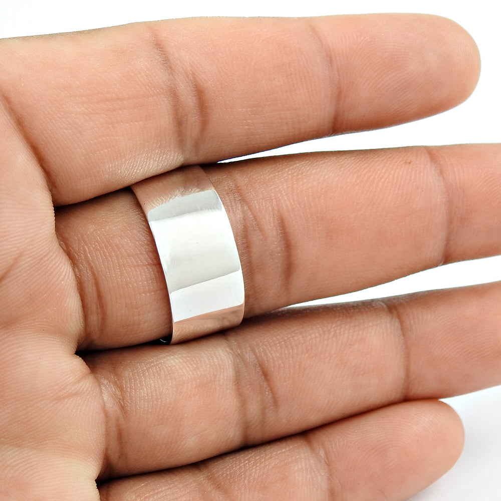Proposal Ring Solid 925 Silver Handmade Band Jewelry