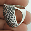Gift For Her Solid 925 Sterling Silver Oxidized RingStatement Jewelry C3