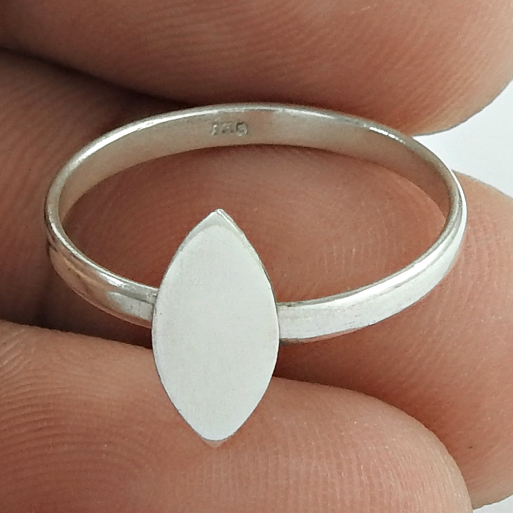 Cocktail Ring 925 Solid Sterling Silver Handmade Jewelry