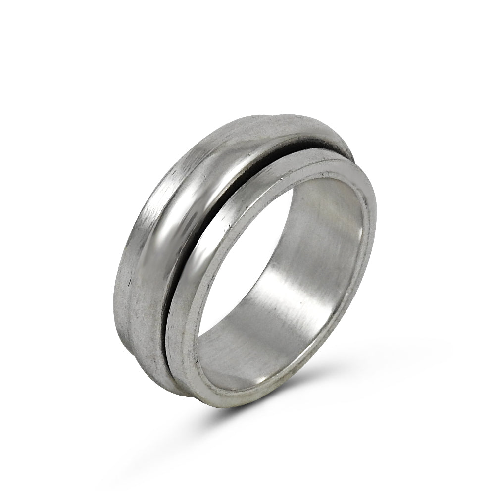 Band Ring 925 Solid Sterling Silver Handmade Indian Jewelry S17