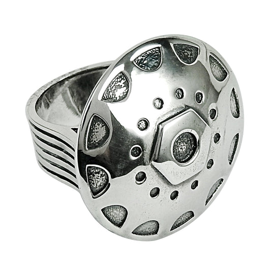 Woman Gift Artisan Ring Solid 925 Sterling Silver Ring Handmade Jewelry