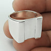 Men Ring Vintage Look Statement Ring Solid 925 Sterling Silver Jewelry D8