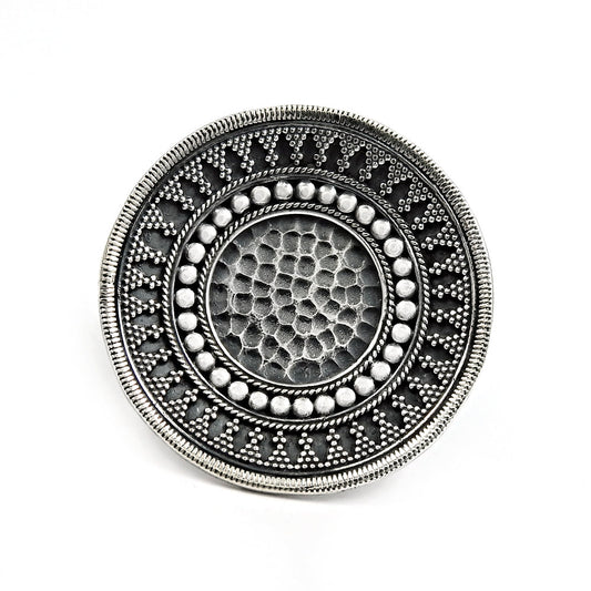 Cocktail Ring 925 Solid Sterling Silver Handmade Indian Jewelry I70