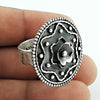 Vintage 925 Silver Handmade Ring Stylish Jewelry for Men Women