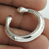 Handmade Vintage 925 Silver Open Ring Proposal Band Jewelry