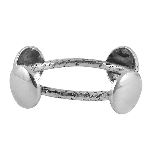 Handmade Vintage 925 Silver Ring Adjustable Classic Band Jewelry