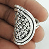 Retro Vintage 925 Silver Handmade Adjustable Ring Jewelry