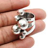 925 Solid Sterling Silver Band Ring Handmade Indian Jewelry