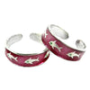 Solid 925 Sterling Silver Handmade Toe Rings Adjustable Gift for Women