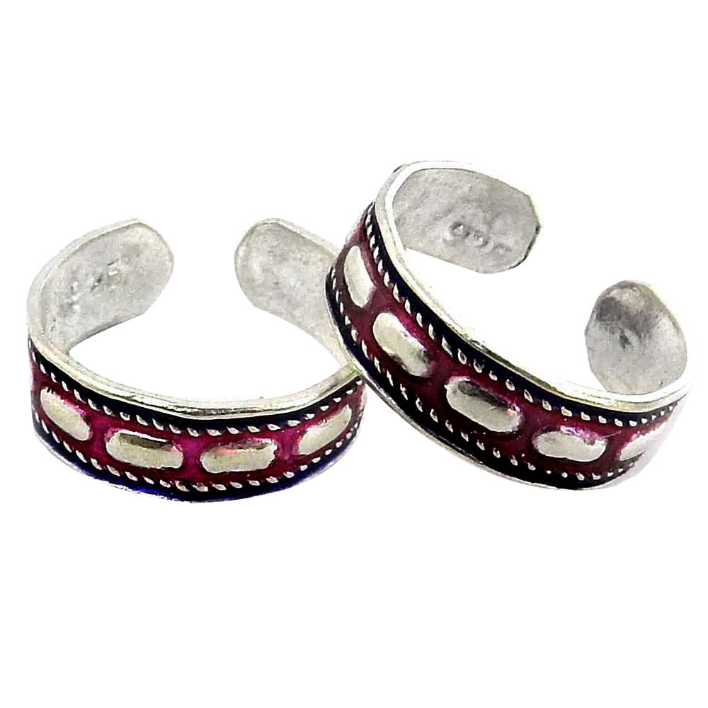 Real 925 Silver Handmade Toe Rings Elegant Women