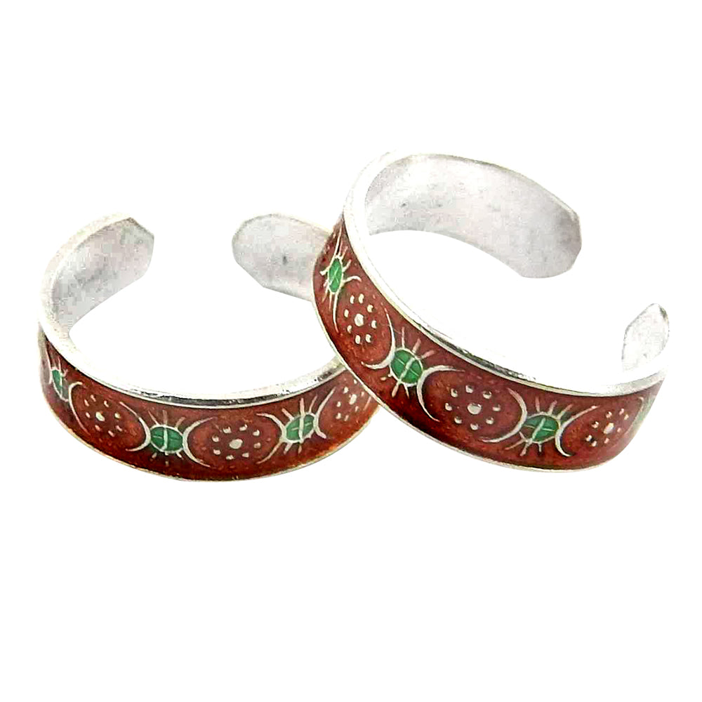 Handmade 925 Sterling Silver Toe Ring Simple Gift Women