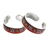 Handmade 925 Sterling Silver Toe Rings Women Anniversary Jewelry
