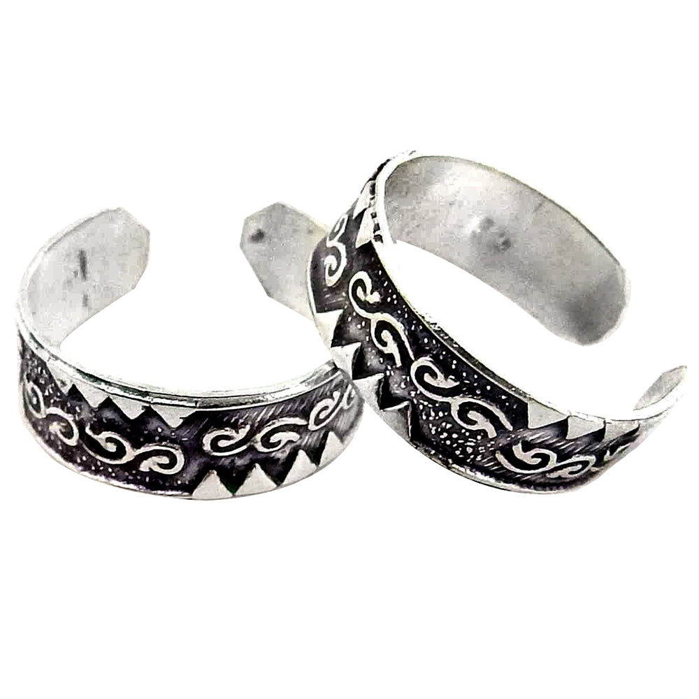 Genuine 925 Sterling Silver Handmade Toe Ring Women
