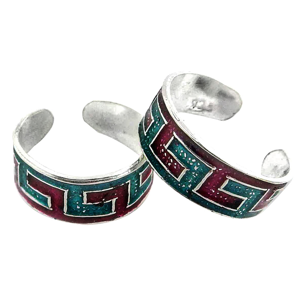 Solid 925 Silver Handmade Toe Ring Women Daily Wear
