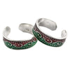Adjustable Solid 925 Sterling Silver Toe Rings for Women