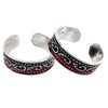 Elegant Gift for Her 925 Sterling Silver Toe Rings