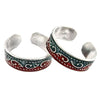 Handmade Adjustable Toe Rings in 925 Sterling Silver