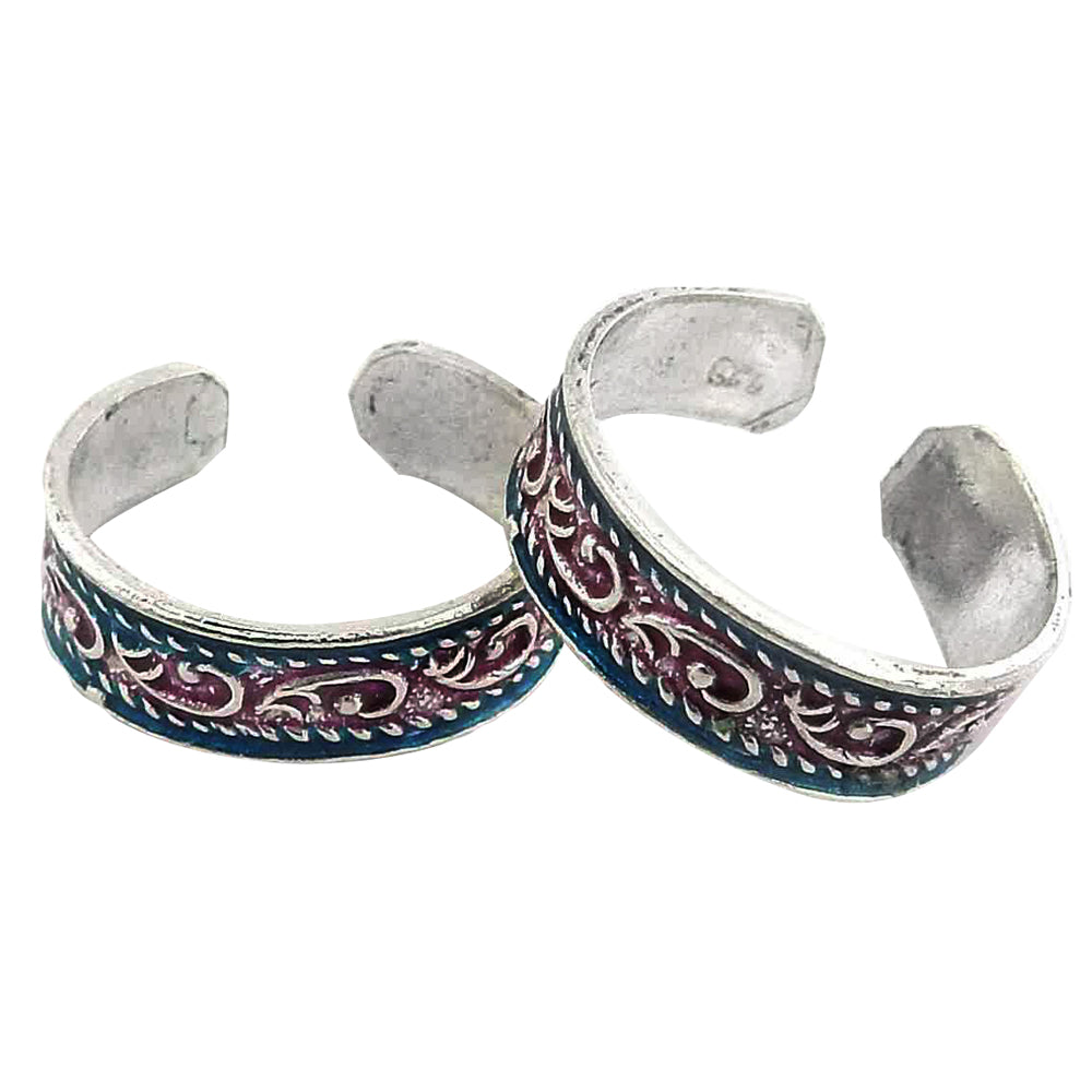 Designer 925 Sterling Silver Handmade Toe Rings for Women