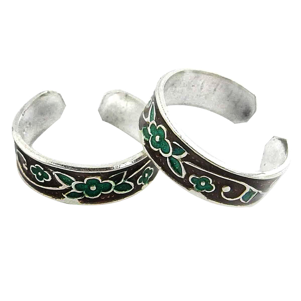 Adjustable 925 Sterling Silver Toe Rings Handmade Fit