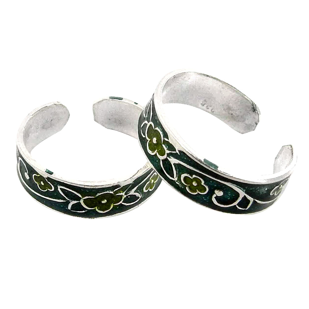 Handcrafted Women’s Toe Rings in Pure 925 Silver