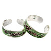 Anniversary Gift: 925 Sterling Silver Handmade Toe Rings