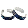 Indian Heritage Silver Toe Rings Handmade