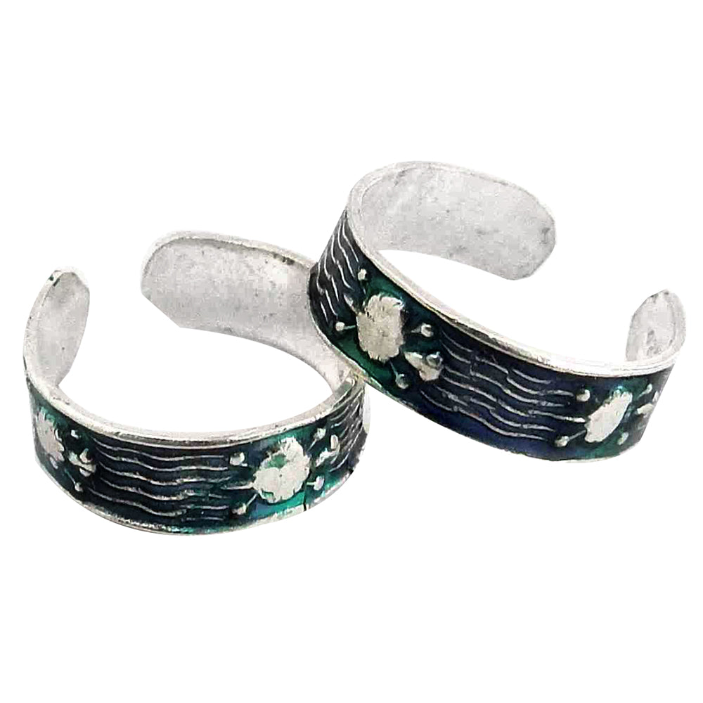 Indian Bridal Cultural Toe Rings 925 Sterling Silver
