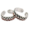 Indian Cultural Silver Toe Rings Solid 925 Sterling Silver