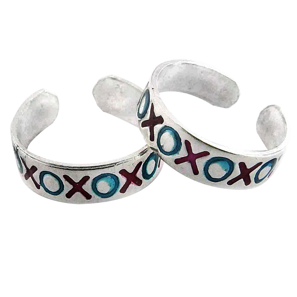 Women’s Indian Heritage Toe Rings Solid 925 Silver