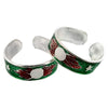 Handmade Indian Wedding Toe Rings Solid 925 Sterling Silver