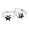 Handcrafted Silver Toe Rings for Women 925 Sterling