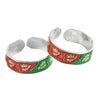 Indian Wedding Toe Rings 925 Sterling Silver Handmade