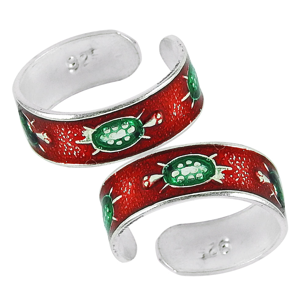 Indian Traditional Jewelry Toe Rings Solid 925 Sterling Silver