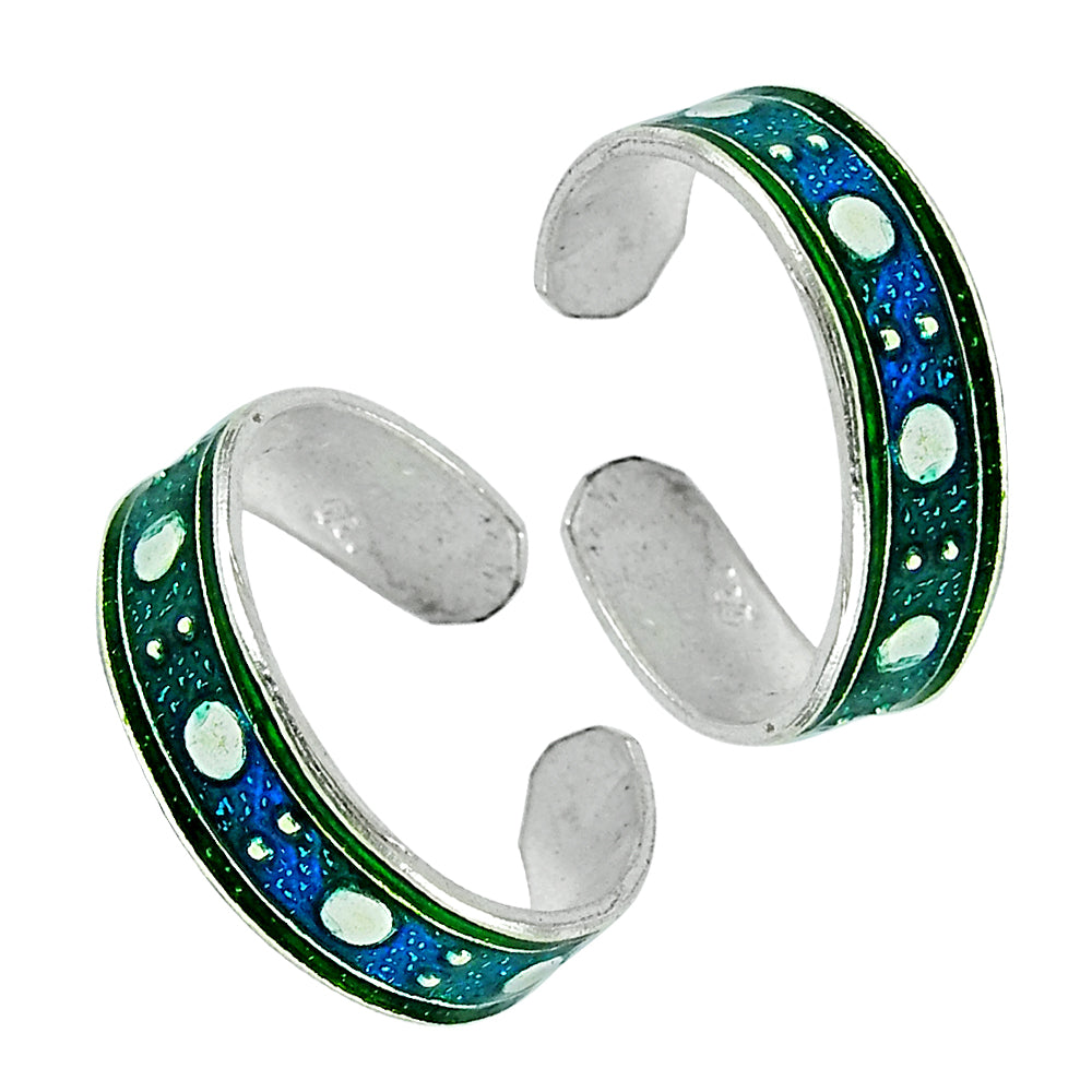 Classic Traditional Toe Rings Handmade 925 Sterling Silver