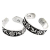 Traditional Indian Women Jewelry Toe Rings Solid 925 Silver