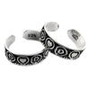 Handmade Traditional Indian Toe Rings 925 Sterling Silver