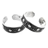 Indian Heritage Jewelry Toe Rings Solid 925 Silver