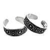 Traditional Indian Bridal Silver Toe Rings Handmade 925