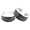 Handmade Indian Silver Toe Rings Traditional 925 Sterling