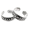 Indian Festival Wear Toe Rings Solid 925 Sterling Silver