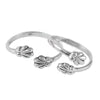 Solid 925 Sterling Silver Indian Ethnic Bridal Toe Rings