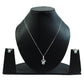 Blue Topaz Earrings Necklace Set 925 Silver Wedding Gift Jewelry