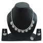 Vintage-Inspired Natural Rainbow Moonstone 925 Silver Jewelry Set