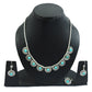 Genuine Turquoise 925 Sterling Silver Jewelry Set Gift for Her
