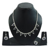 Effortless Beauty Genuine Amethyst Gemstone 925 Silver Jewelry Set