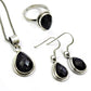Classic Sterling Silver Blue Sunstone Jewelry Set A Perfect Gift for Every Occasion